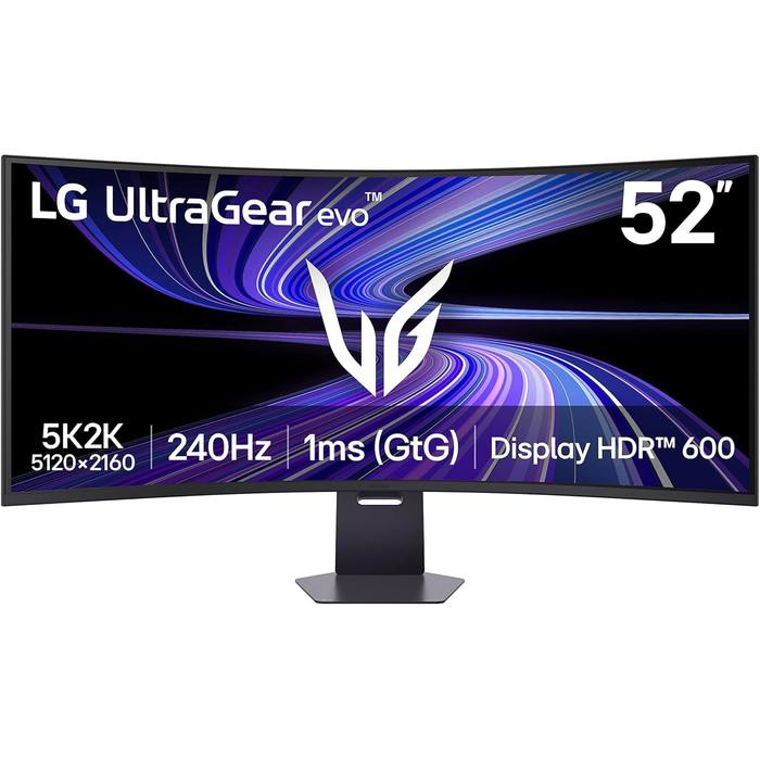 LG UltraGear evo 52G930B-B 52 5K2K Curved Gaming Monitor 240Hz New